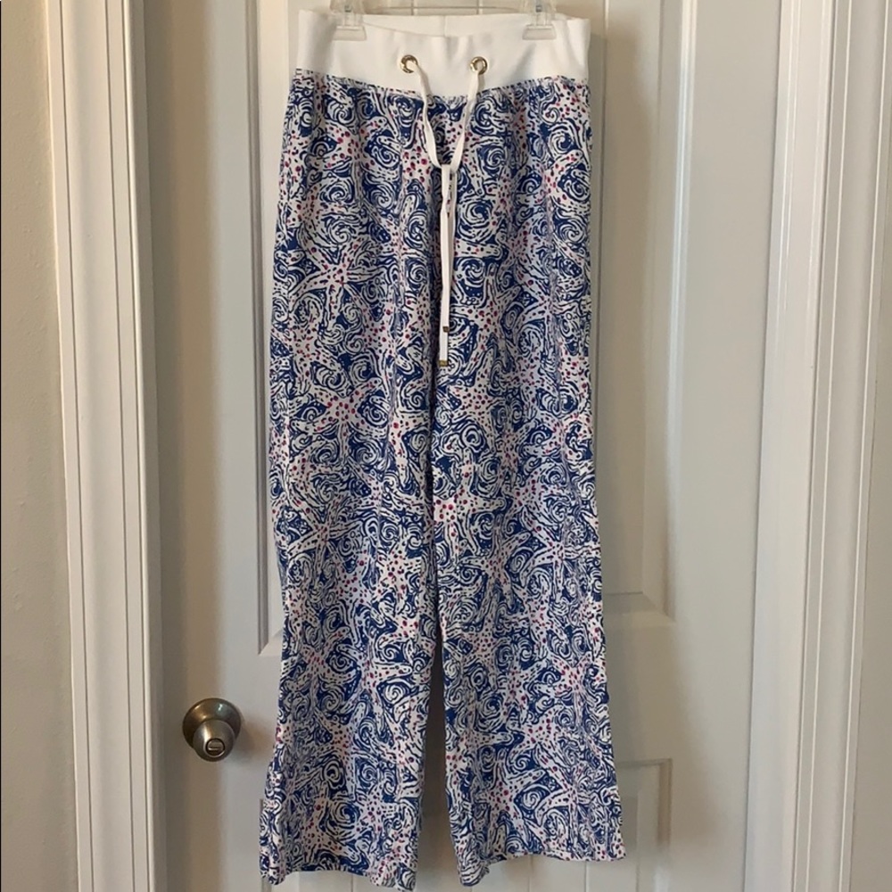 NWOT Lilly Pulitzer Linen Beach pants!